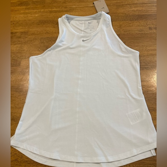 Nike Women's Dri-FIT One Luxe Medium Tank Top White DD0615